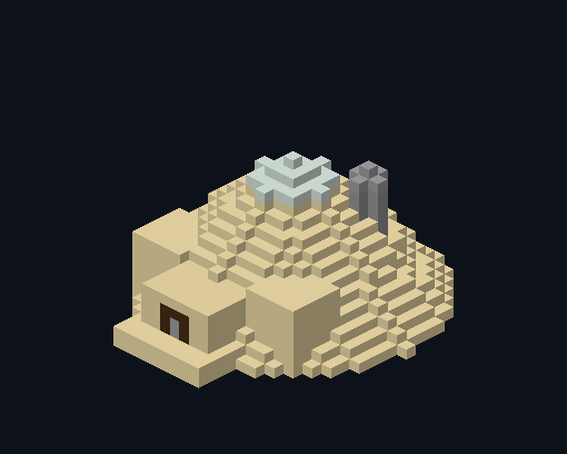 /bm a house in the shape of a pyramid